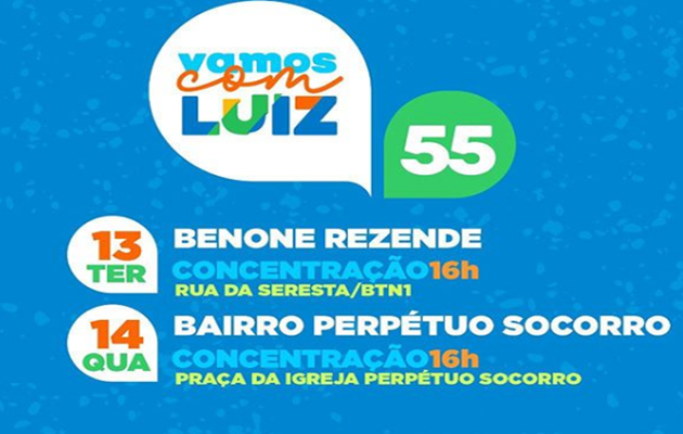  Eleições 2020: Veja a agenda do candidato Luiz de Deus (PSD)