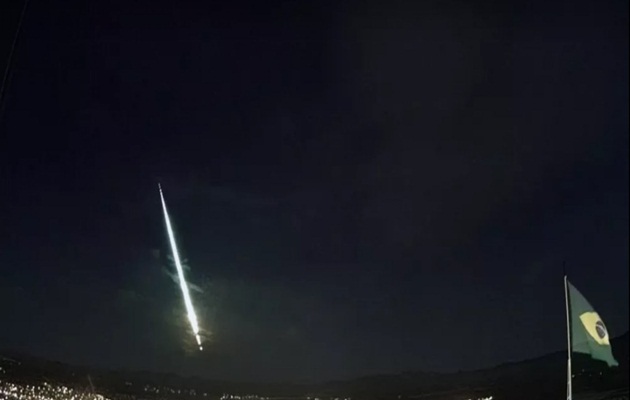  Meteoro é visto em cidades do interior da Bahia