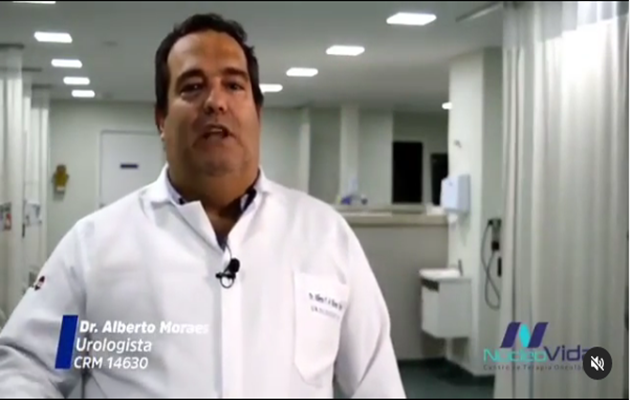  Dr. Alberto Moraes fala sobre câncer de próstata. Vejo o vídeo