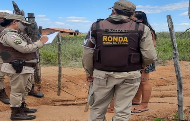  20° BPM/Operação Ronda Maria da Penha, visita Assistidas na área rural do município