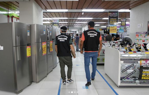  Procon-BA fiscaliza lojas físicas durante a Black Friday