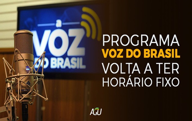  Voz do Brasil voltará a ter horário fixo, decide STF