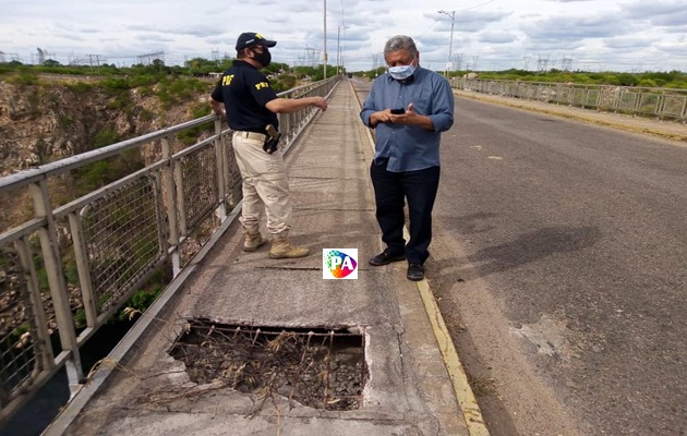  Marcondes solicita providências ao DNIT para recuperar estragos na Ponte Metálica