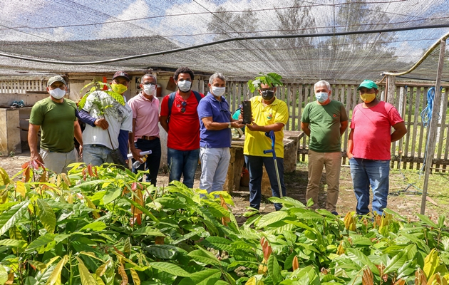  Parceria com SDR e Biofábrica da Bahia deve fomentar agricultura familiar no município de Jussari