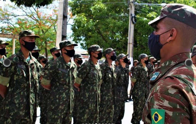  Formatura dos novos Soldados do Efetivo Variável de 2021 da 1ª Cia Inf