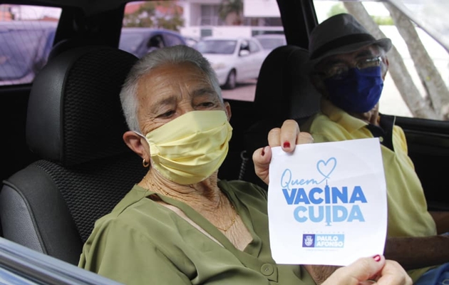  Covid-19: drive-thru para vacinação, será instalado na Praça da Fazenda Chesf