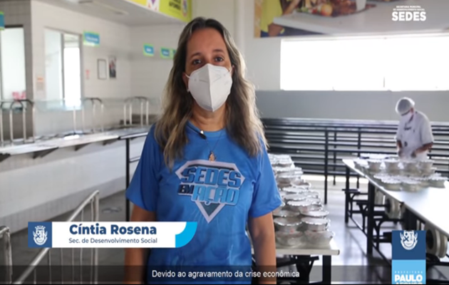  Secretária realiza visita Técnica ao Centro de Referência da Mulher e ao Restaurante Popular