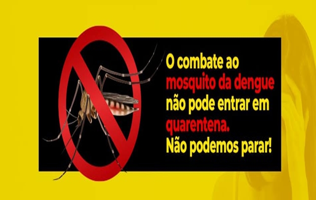  O combate à Dengue não pode entrar em quarentena!