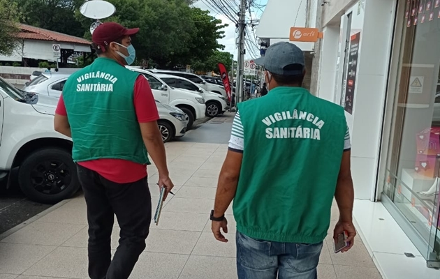  Vigilância Sanitária realiza ação preventiva para o horário de funcionamento do comércio e estabelecimentos