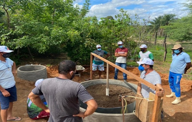  Construção de biodigestores irá reduzir impactos ao meio ambiente e gerar economia para famílias do semiárido