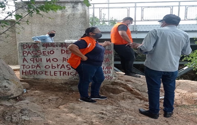  Representante da Conder realiza visita técnica e fiscaliza obras