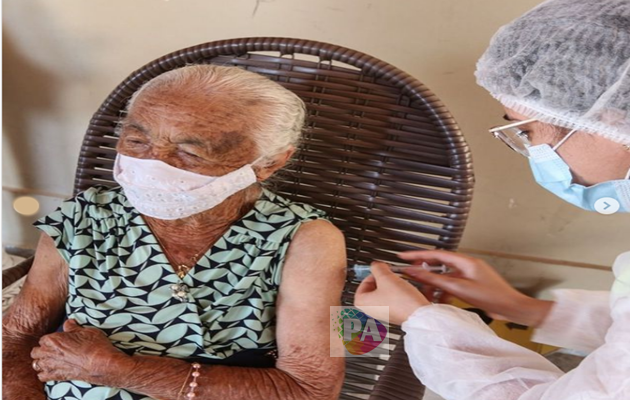  Covid-19: vacinação em Glória continua para idosos do grupo de 60 anos