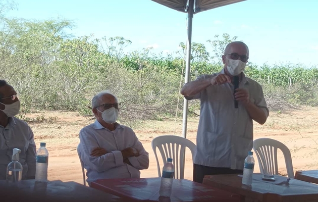  Secretário de Desenvolvimento Rural Josias Gomes, realiza visita técnica nos povoados Caiçara e Xingózinho