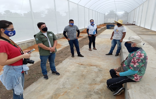  Chefe do NGI ICMBio visita “Viveiro de Plantas da Sociobiodiversidade, das Caatingas e dos Cerrados”