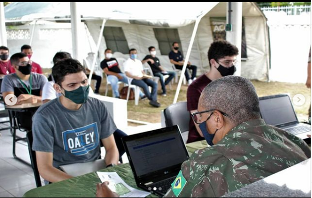  Jovens que se alistaram para ingressar no Exército Brasileiro deve ficar atento a data de apresentação