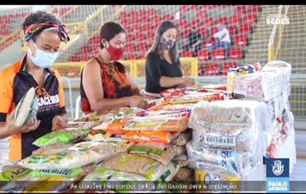  Evento ciclista ‘Pedal Solidário’ arrecada e doa mais de 600Kg de alimentos a Campanha Paulo Afonso Solidária