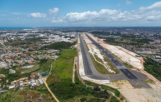  Infraero vai realizar serviços de manutenção na pista do Aeroporto de Salvador