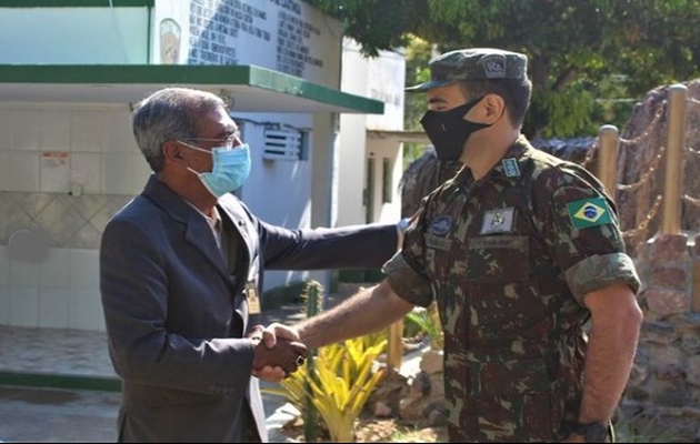  1ª Companhia de Infantaria recebeu a visita de Orientação Técnica da Seção de Serviço Assistência Social