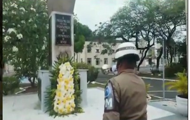  PMBA homenagea servidores falecidos durante cumprimento de sua missão ou em razão do serviço policial militar