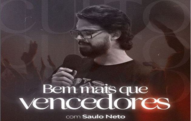  Hoje tem Culto Bem Mais Que Vencedores, às 20h, na CN Paulo Afonso