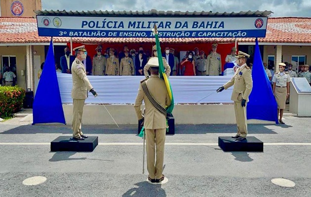  PMBA realiza solenidade de passagem de comando da 73ª, 74ª, 76ª CIPM E CIPT-N em Juazeiro – BA