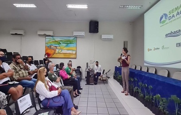  Dia da Água é marcado com palestra e lançamento do projeto Amigos do Viveiro Educador