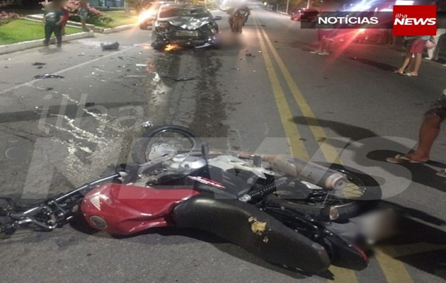  Jovem morre em grave acidente entre moto e carro no BTN II, em Paulo Afonso-BA