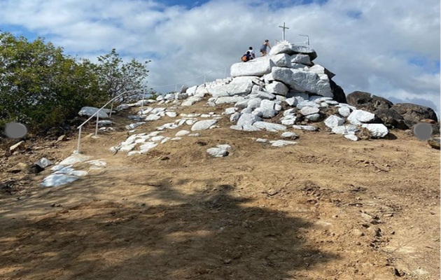  Prefeitura de Glória-BA realizou melhorias no Cruzeiro da Malhada, para realização da Via Sacra