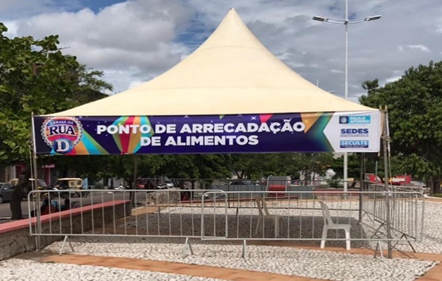  Troque 3 Kg de alimentos por um ingresso para o Arraiá da Rua D