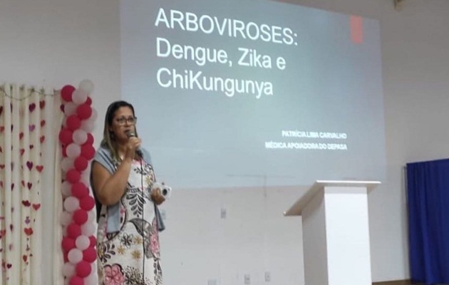  Secretaria de Saúde realiza capacitação sobre Arboviroses