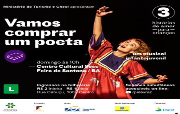  Chesf apoia peça teatral na Bahia