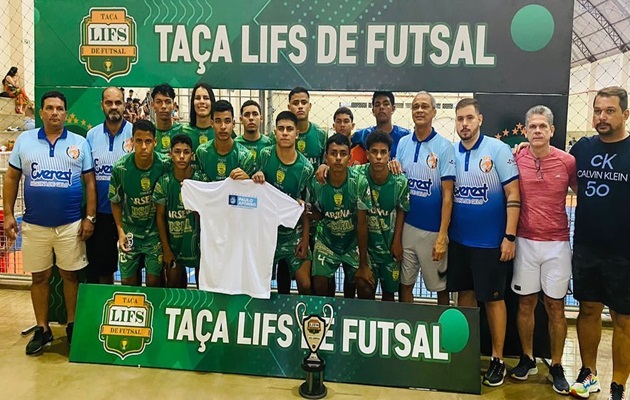  Seleção de Paulo Afonso é vice-campeã da VI Taça Lifs de Futsal na categoria sub-17