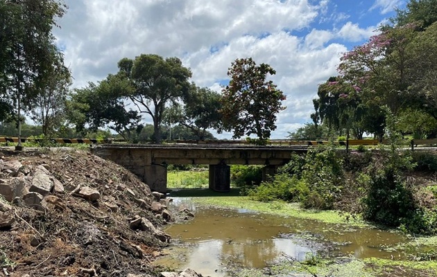  Secretaria de Meio Ambiente realiza limpeza na localidade conhecida popularmente como Verdinho