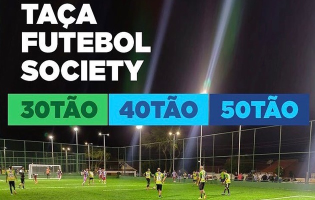  Disputa pela Taça Futebol Society, começa nesta terça no campo Society do Parque Moxotó