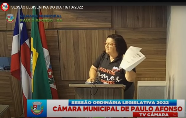  Diretora da APLB, solicita a CMPA anulação do decreto que define escolha do diretor e vice-diretor das Unidades Escolares