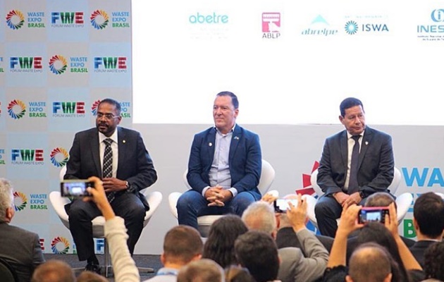  Deputado Márcio Marinho participa da cerimônia de abertura da Waste Expo Brasil 2022