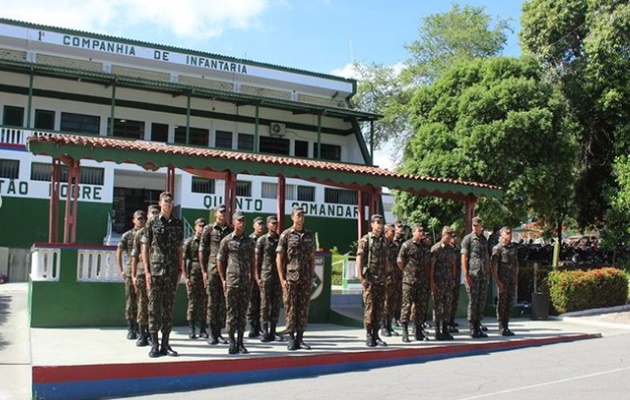  1ª Cia Inf realiza formatura de militares que participaram da Operação Spartano II