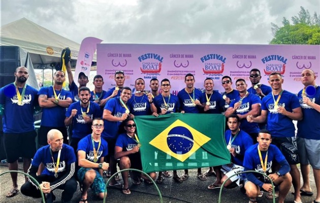  Equipe da 1ª Cia de Infantaria é a Campeão Masculino na 1ª Copa Brasil de Canoagem Dragon Boat