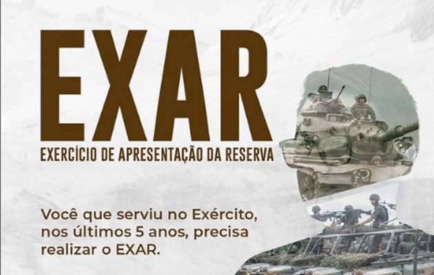  Exercício de Apresentação da Reserva (EXAR), na 1ª Companhia de Infantaria