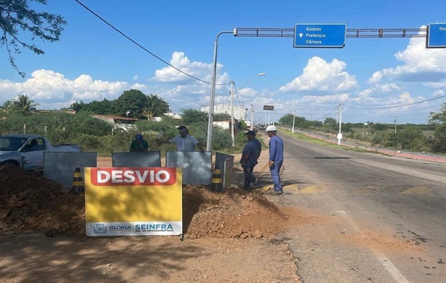  Prefeitura de Glória vai construir um Portal na Avenida Adauto Pereira, para saudar os visitantes do Litoral do Sertão