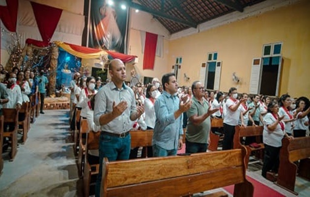  Prefeito David Cavalcanti, participa de Celebração Eucarística em ação de graças pela Emancipação Política de Glória