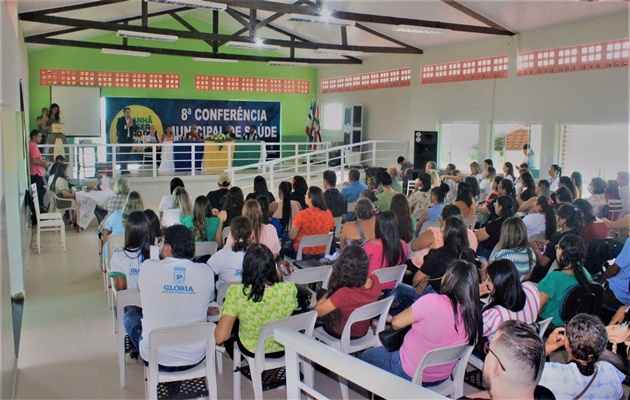  VIII Conferência Municipal de Saúde de Glória discute Defesa do SUS, da Vida e da Democracia