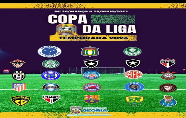  Tem início a competição mais disputada da região. A Copa da Liga 2023