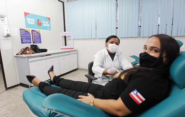  Hemoba e Polícia Civil realizam campanha Páscoa Solidária para coleta de sangue