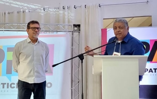  Prefeito em Exercício, Marcondes Francisco, participa da plenária para a elaboração do Plano Plurianual do Governo do Estado