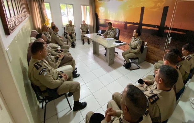  Comandante de Policiamento da Região Norte reúne-se com Comandantes das Unidades Operacionais da Região Norte