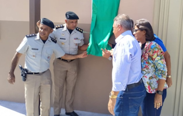  20º Batalhão de Polícia Militar faz a ocupação pós reforma da Sede da 5ª Companhia em Glória-BA