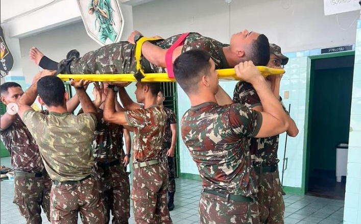  1° Companhia de Infantaria capacita efetivo do 1° Pelotão de Fuzileiros