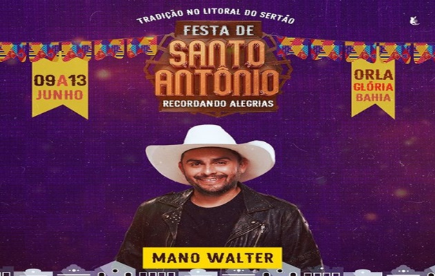  Participe da Festa de Santo Antônio de Glória, “Recordando alegrias”, a melhor festa junina da região