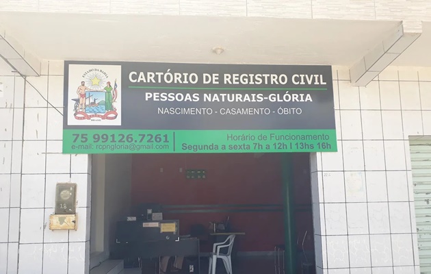  Começa nesta segunda-feira, semana nacional do Registro Civil, no Cartório Civil de Pessoas Naturais, na Sede de Glória